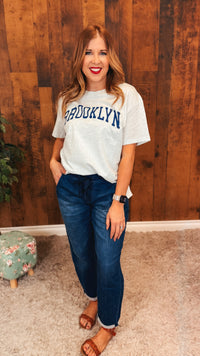 Brooklyn Tee | Heather Grey