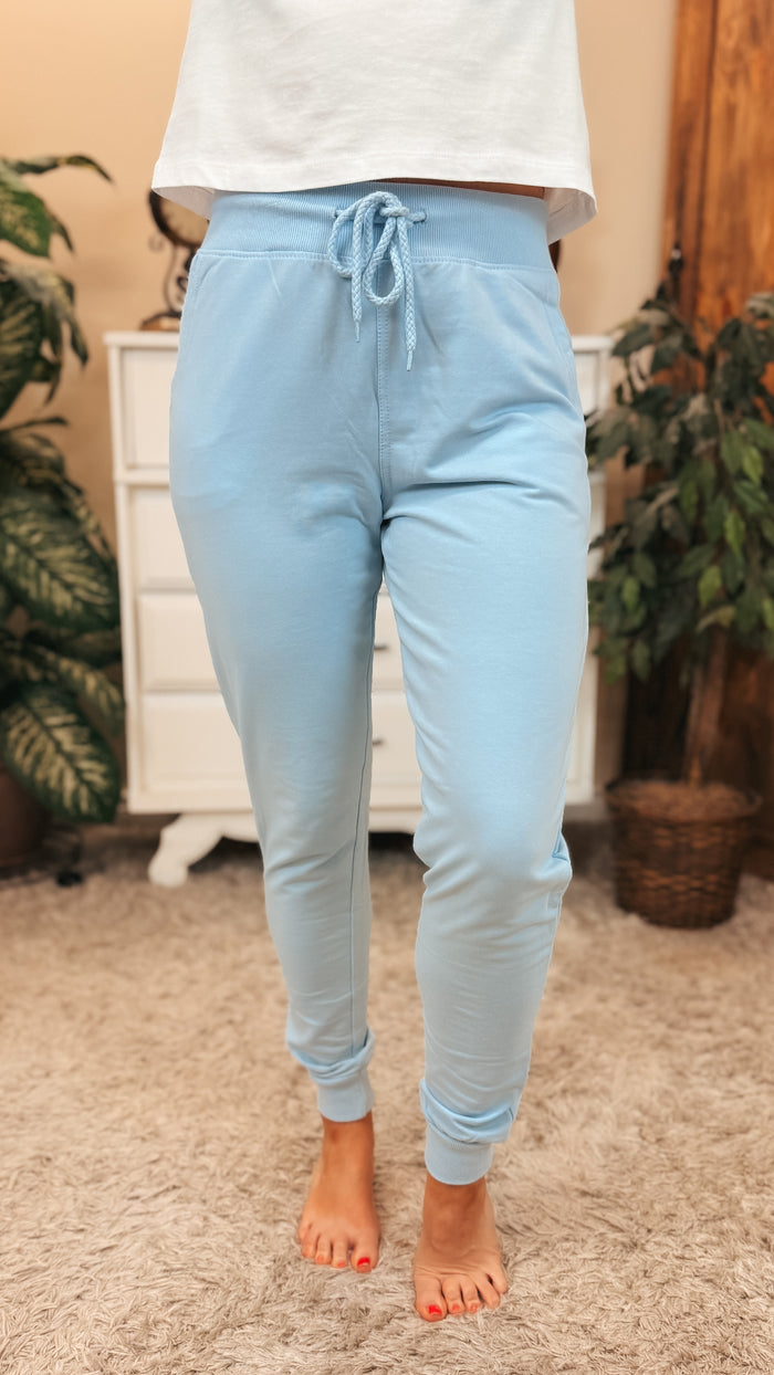 Asher Jogging Pants | Powder Blue