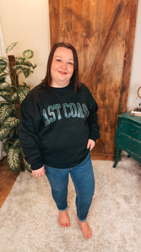 East Coast Crewneck | Black