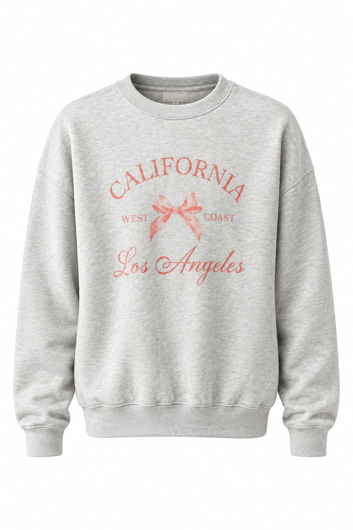 California Crewneck | Heather Grey