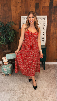 Penelope Sundress | Red