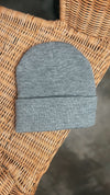 Asher Beanie Hat: Grey