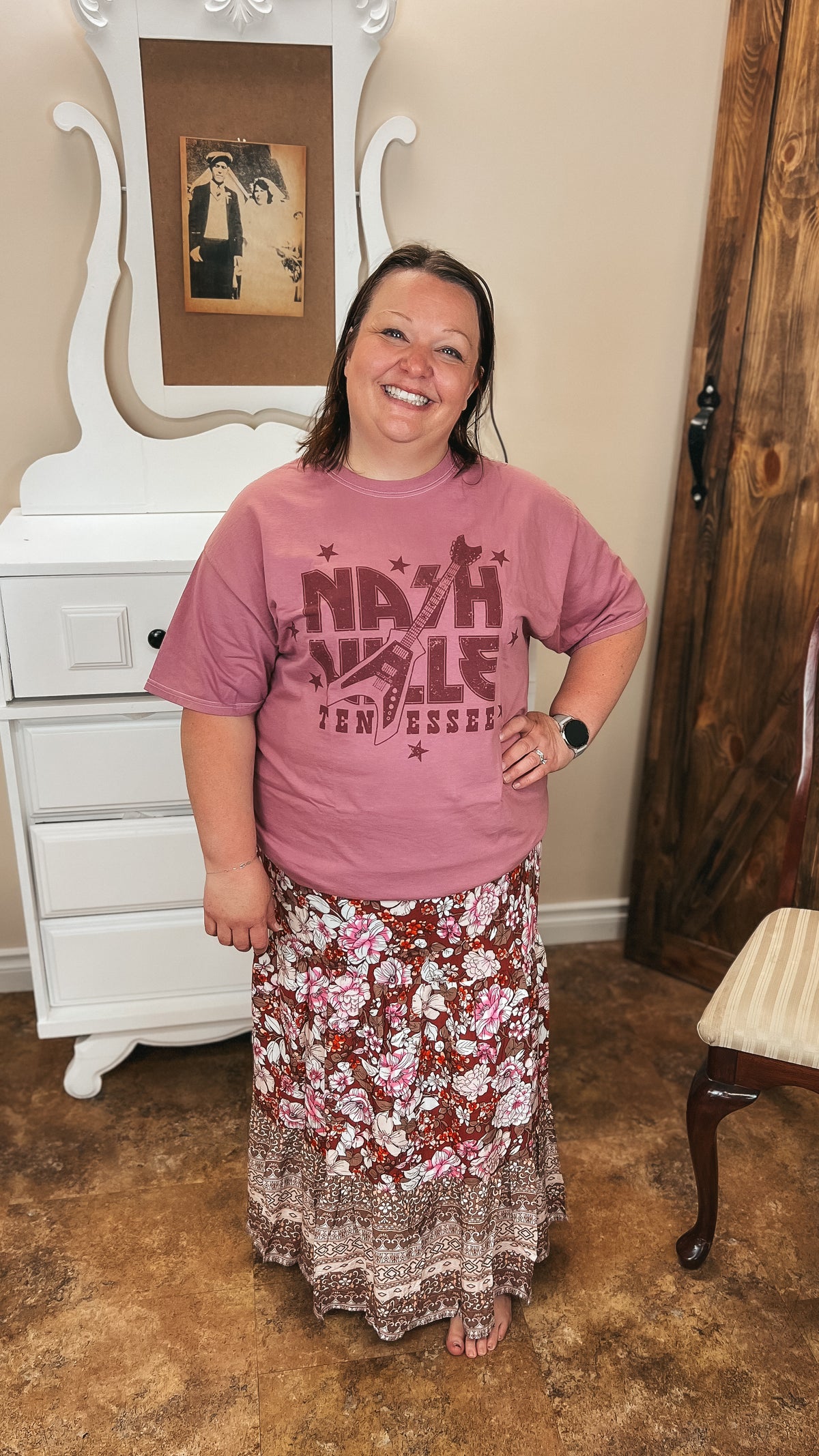 Kyrah Floral Skirt