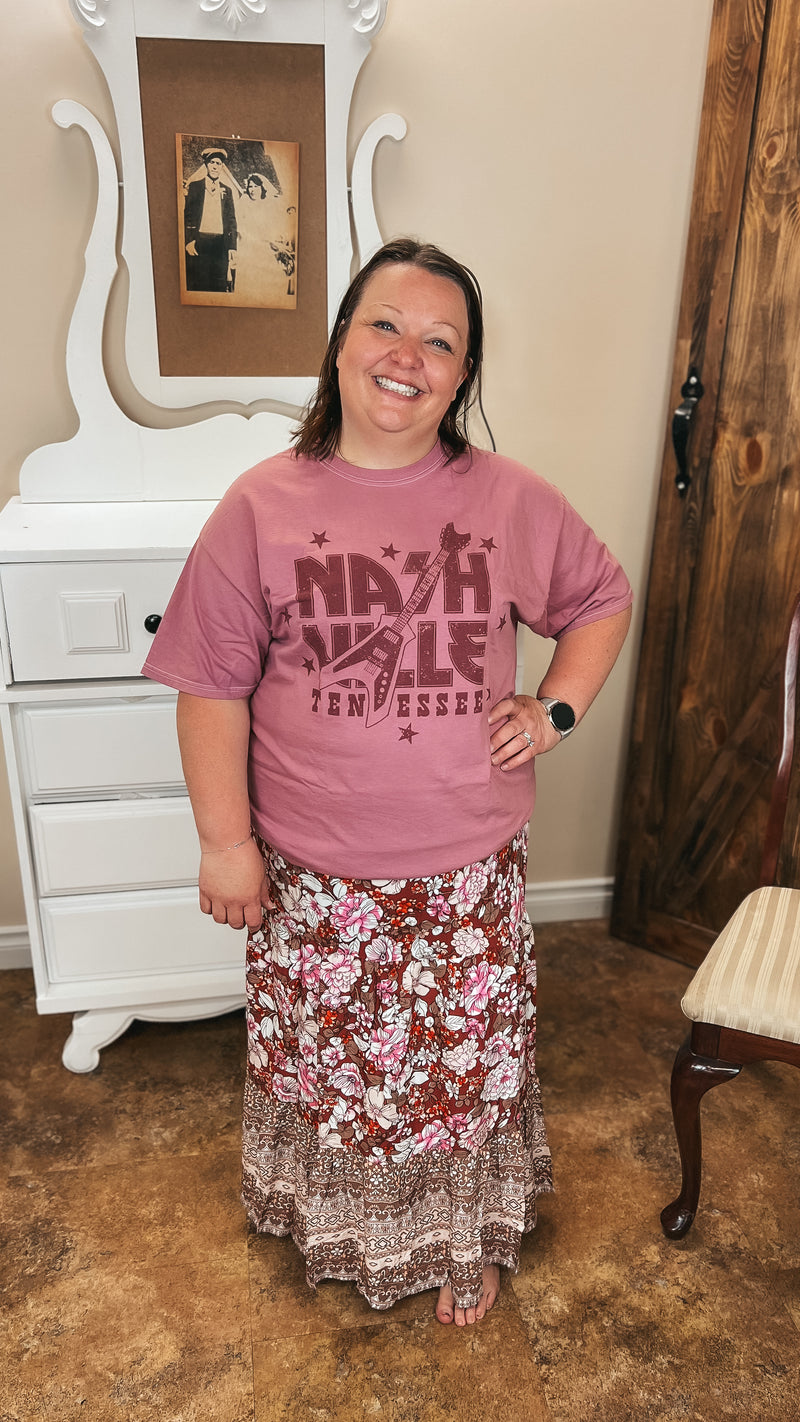 Kyrah Floral Skirt