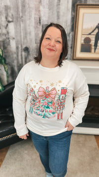 Nutcracker Christmas Sweater | Cream