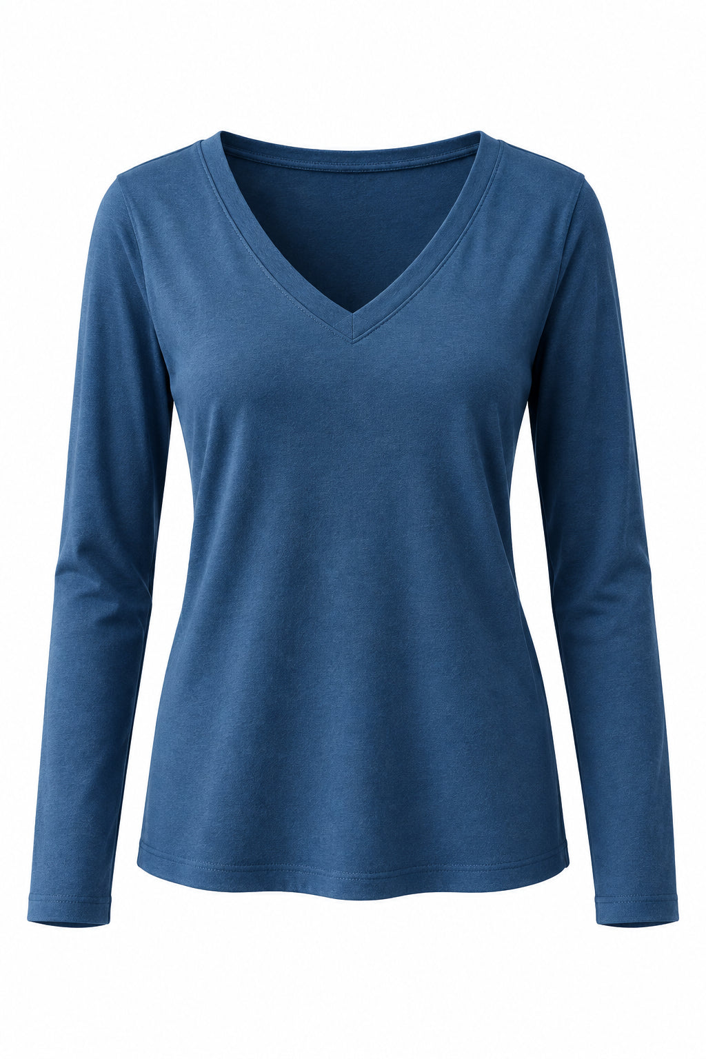 Kelsey Brushed Long Sleeve | Light Navy *SALE*