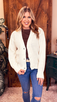 Audrey Knit Cardigan | Cream