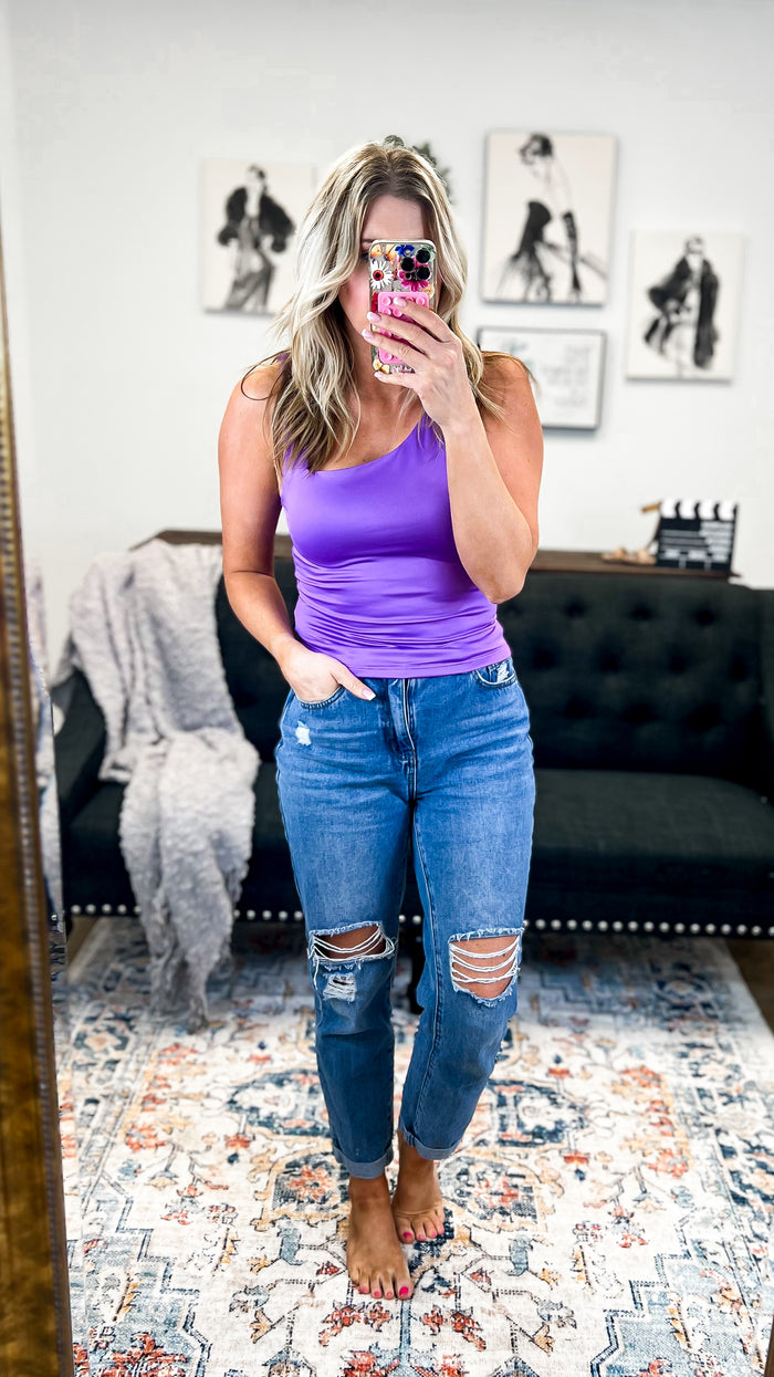 Emma Tank Top: Purple *SALE*