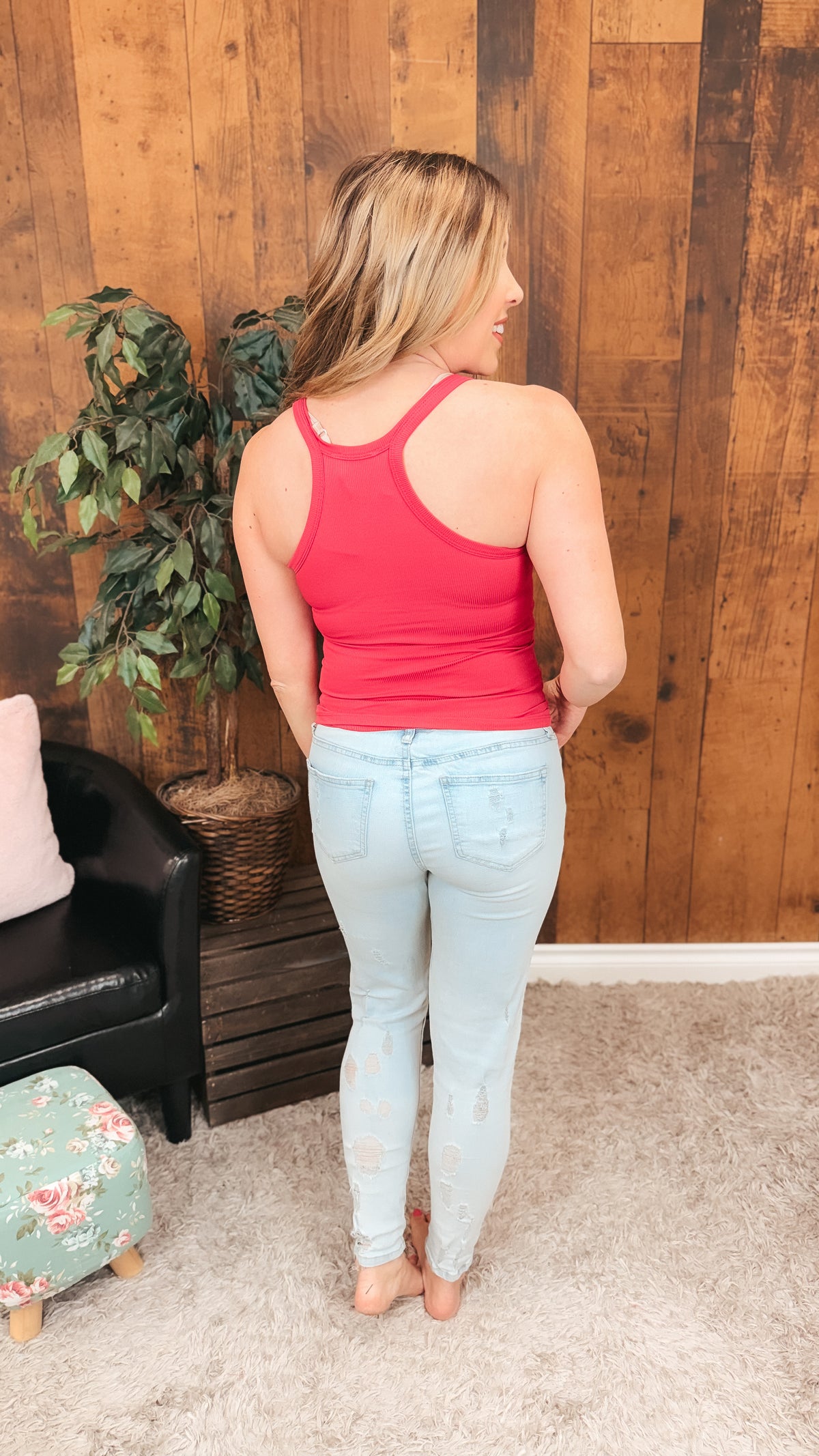 Sabrina Tank Top | Pink