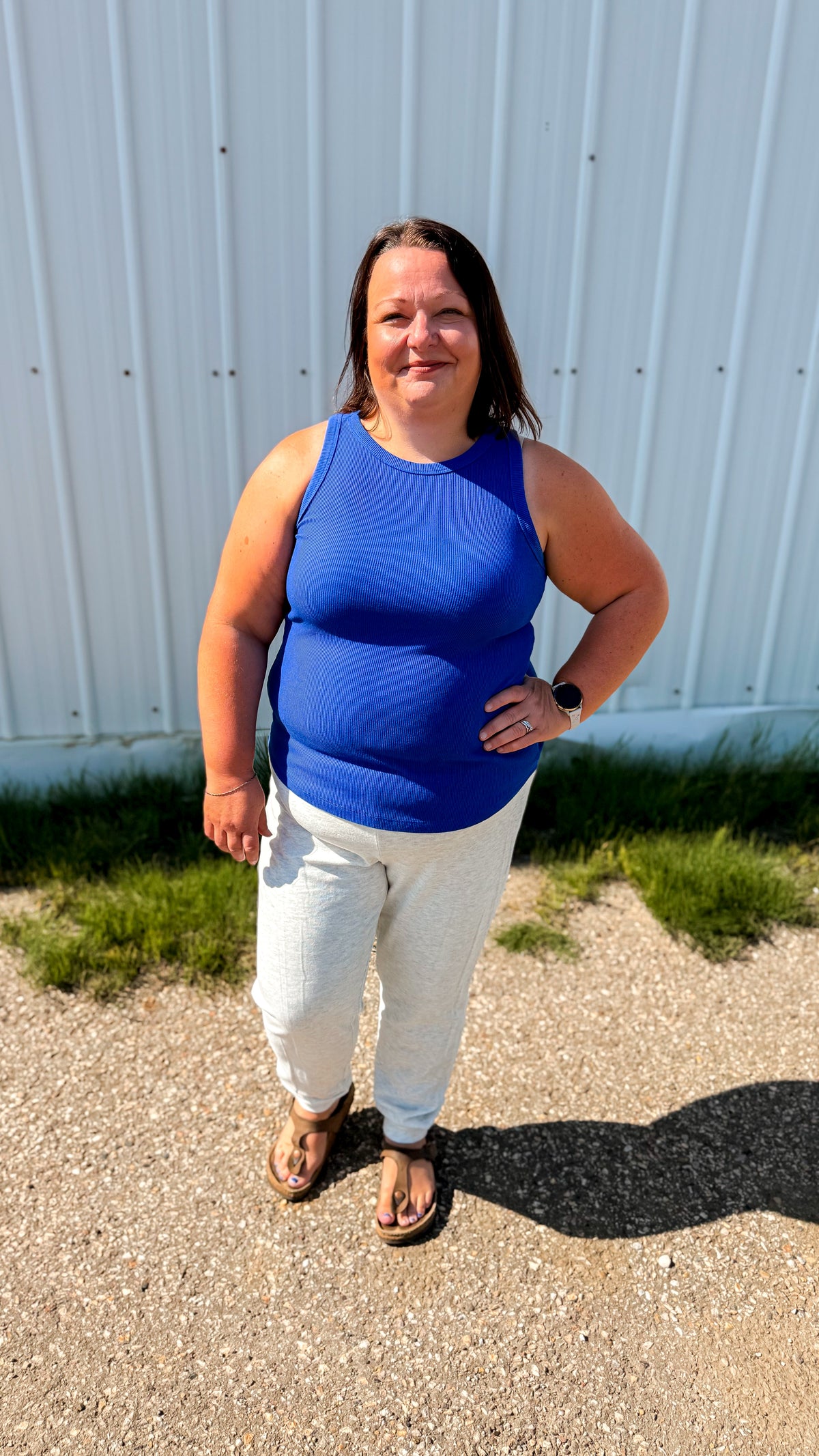 Kyrah Jogging Pants | Heather Grey