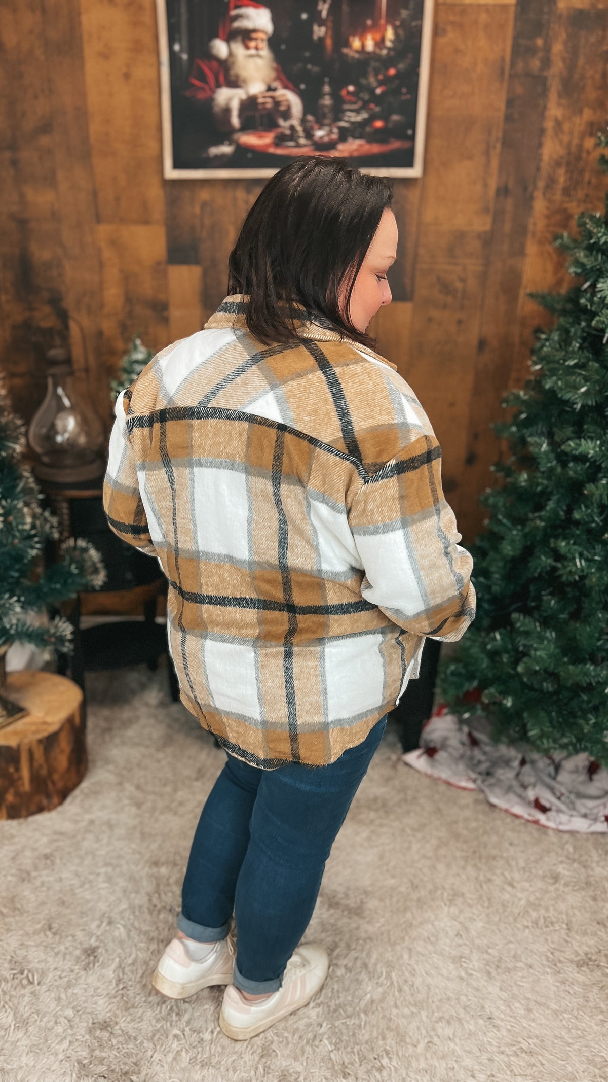 Charlotte Shacket| Brown & Cream