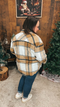 Charlotte Shacket| Brown & Cream