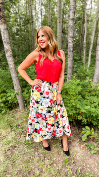 Madeline Floral Skirt