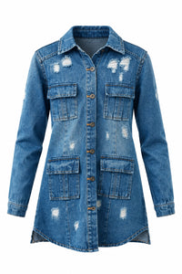 Tammy Denim Jacket | Dark Blue