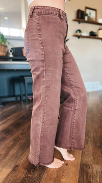 Cole Cutoff Denim | Brown