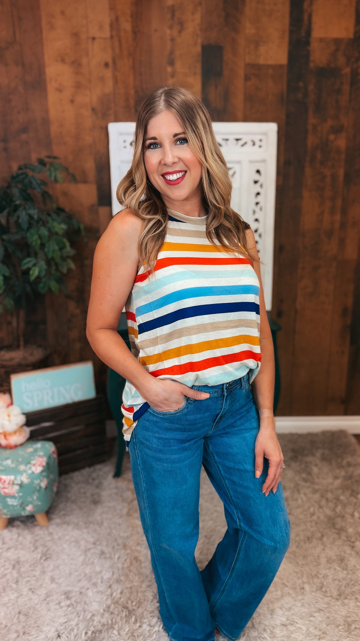 Laney Stripe Tank Top