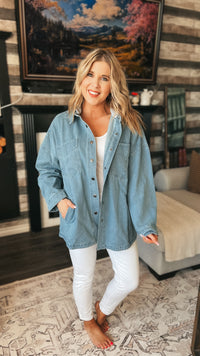 Memphis Hooded Denim Jacket