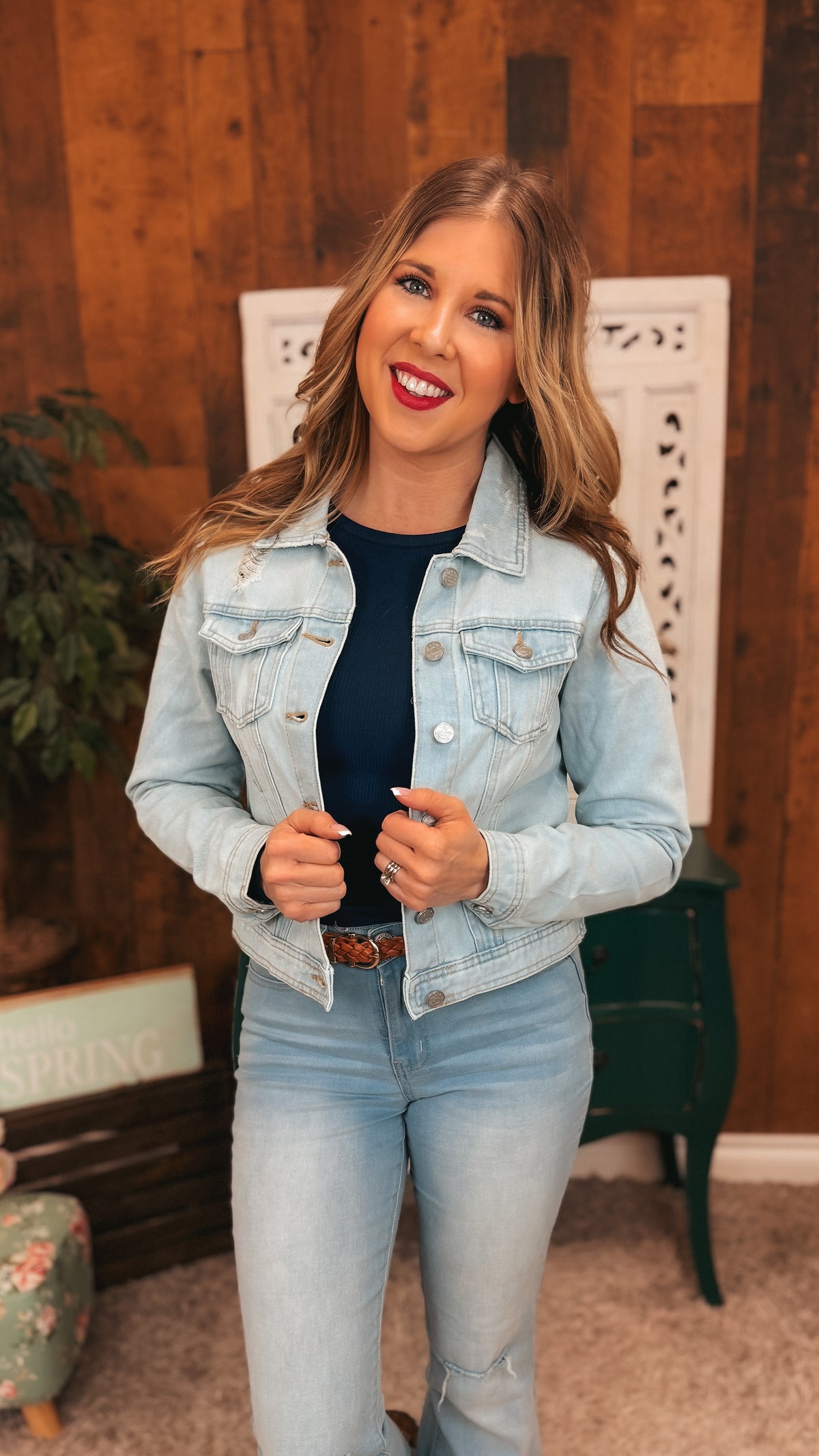 Brock Denim Jacket | Light Wash