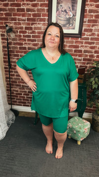 Skylar Short Set: Green