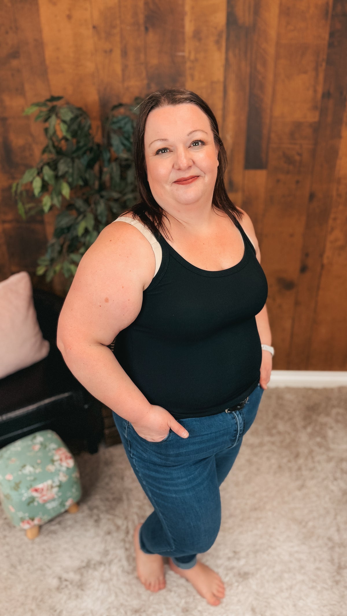 Sabrina Tank Top | Black