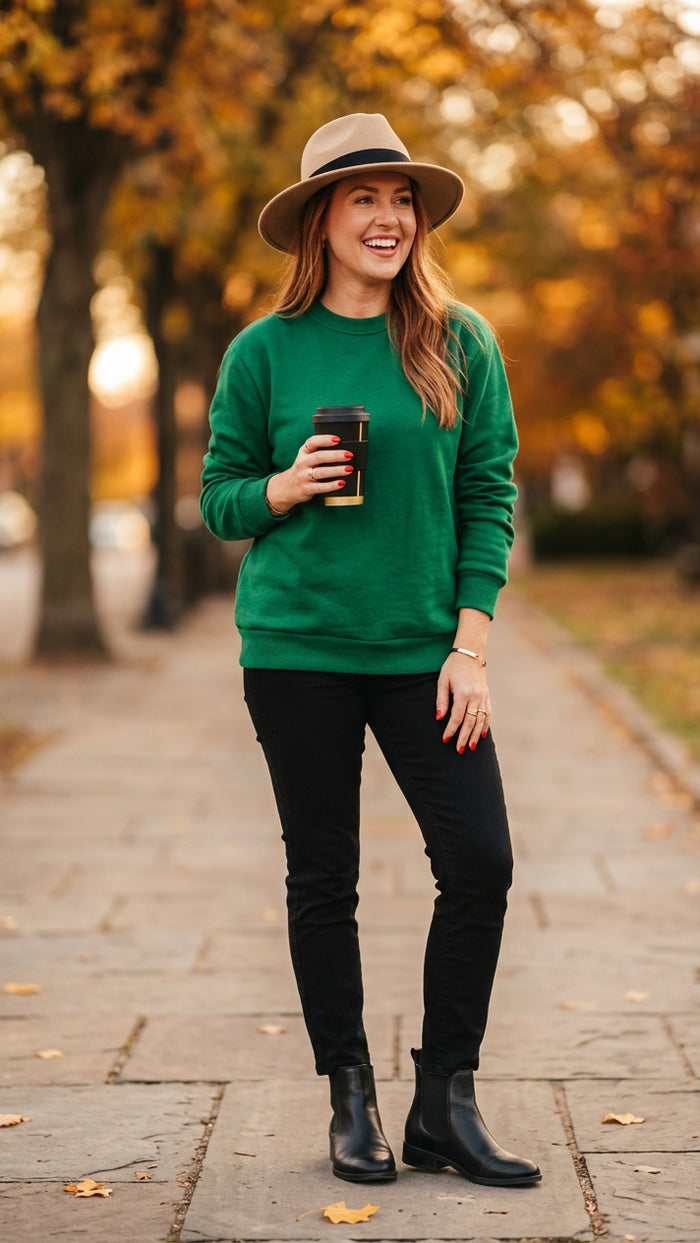Holly Crewneck | Green