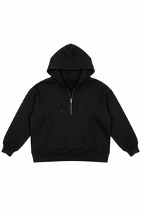 Beth 1/2 Zip Sweatshirt | Black