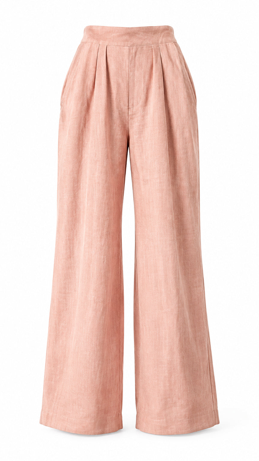 Nova Wide Leg Pants | Blush