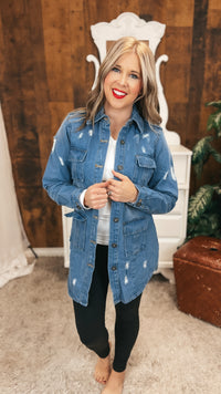 Tammy Denim Jacket | Light Blue
