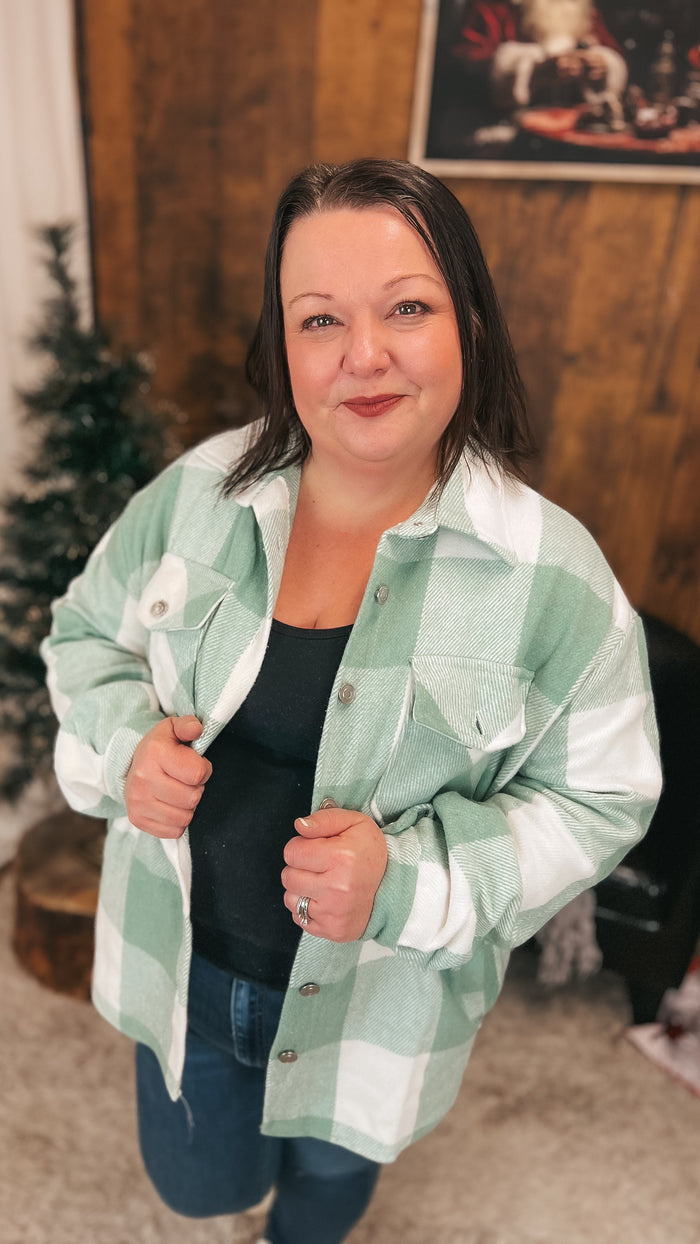 Charlotte Shacket| Mint & Cream