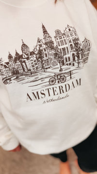 Amsterdam Crewneck | Ivory