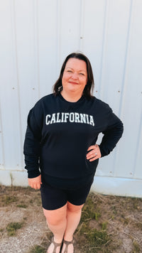 California Crewneck | Black