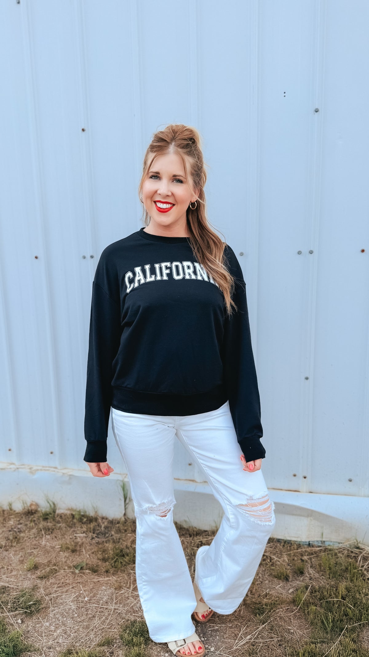 California Crewneck | Black