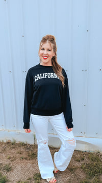 California Crewneck | Black