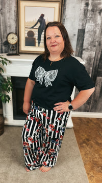 Shelly Wide Leg Floral Pants
