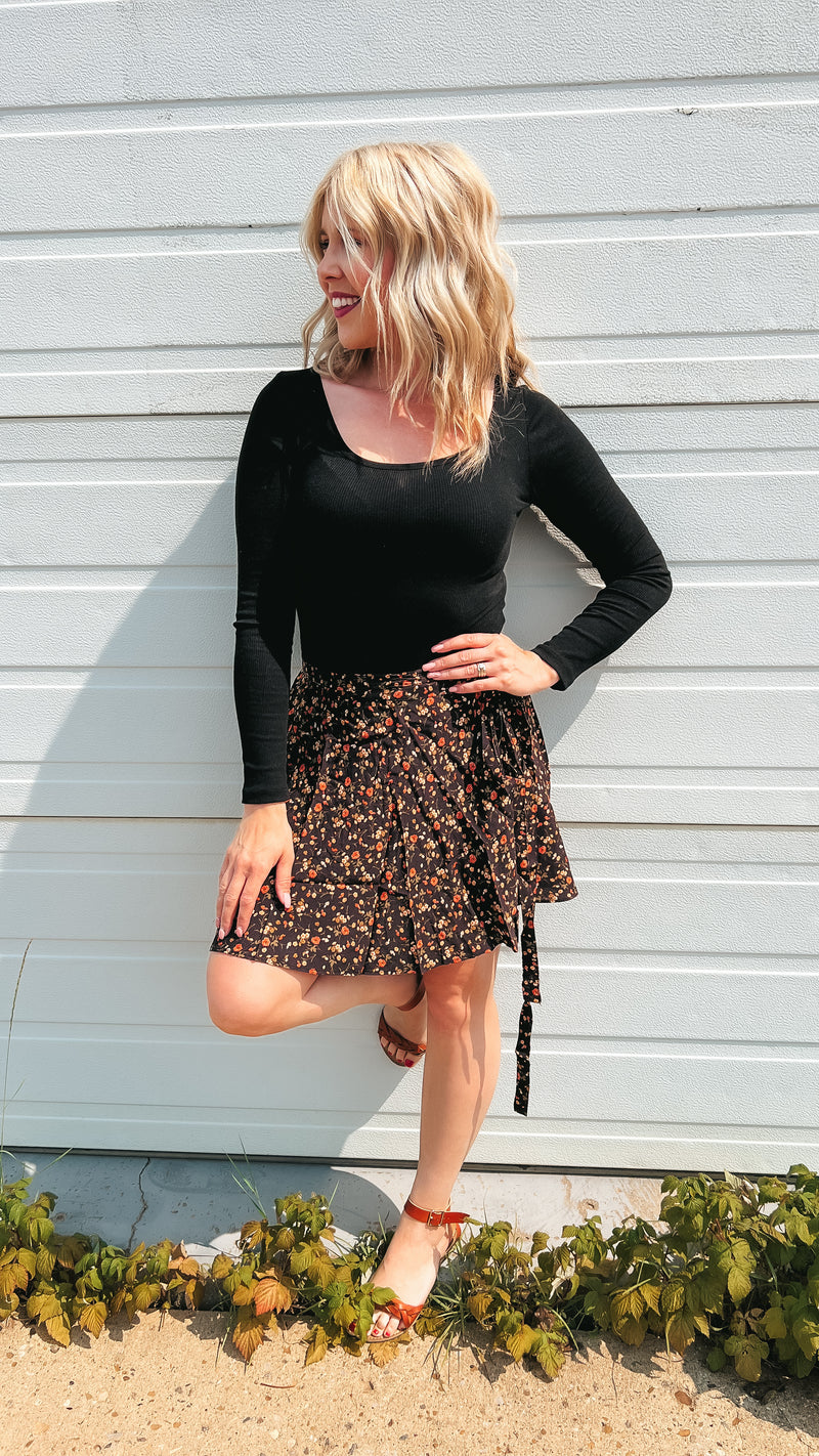 Arlena Wrap Skirt