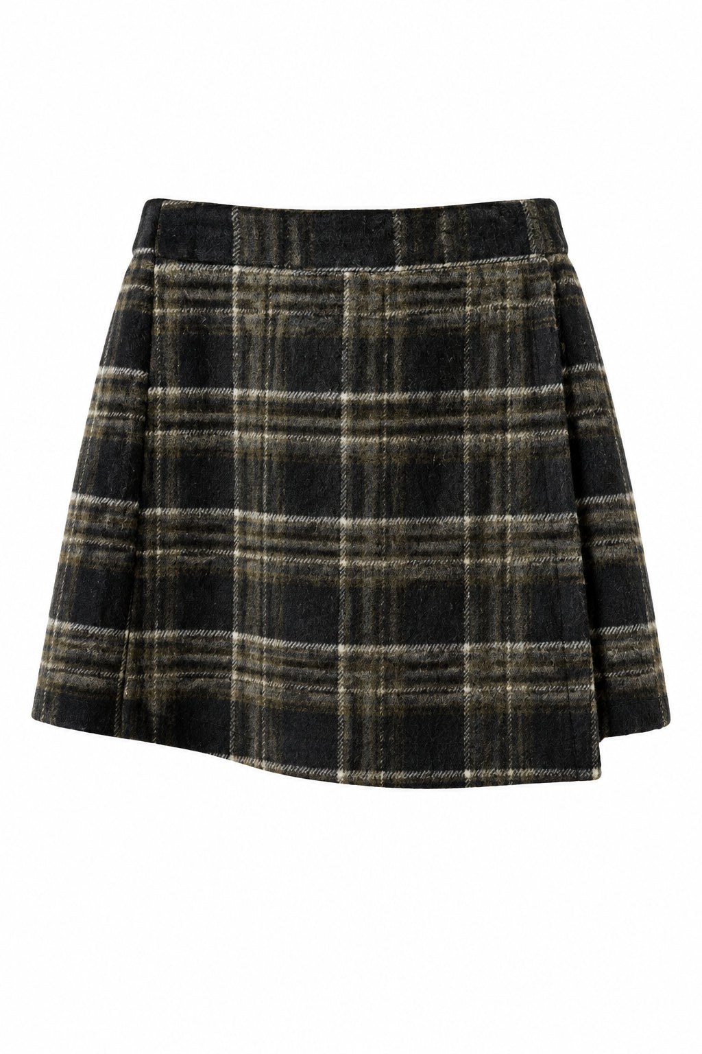 Sophia Fleece Skort | Black & Olive