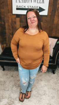 Lauralee Long Sleeve | Camel