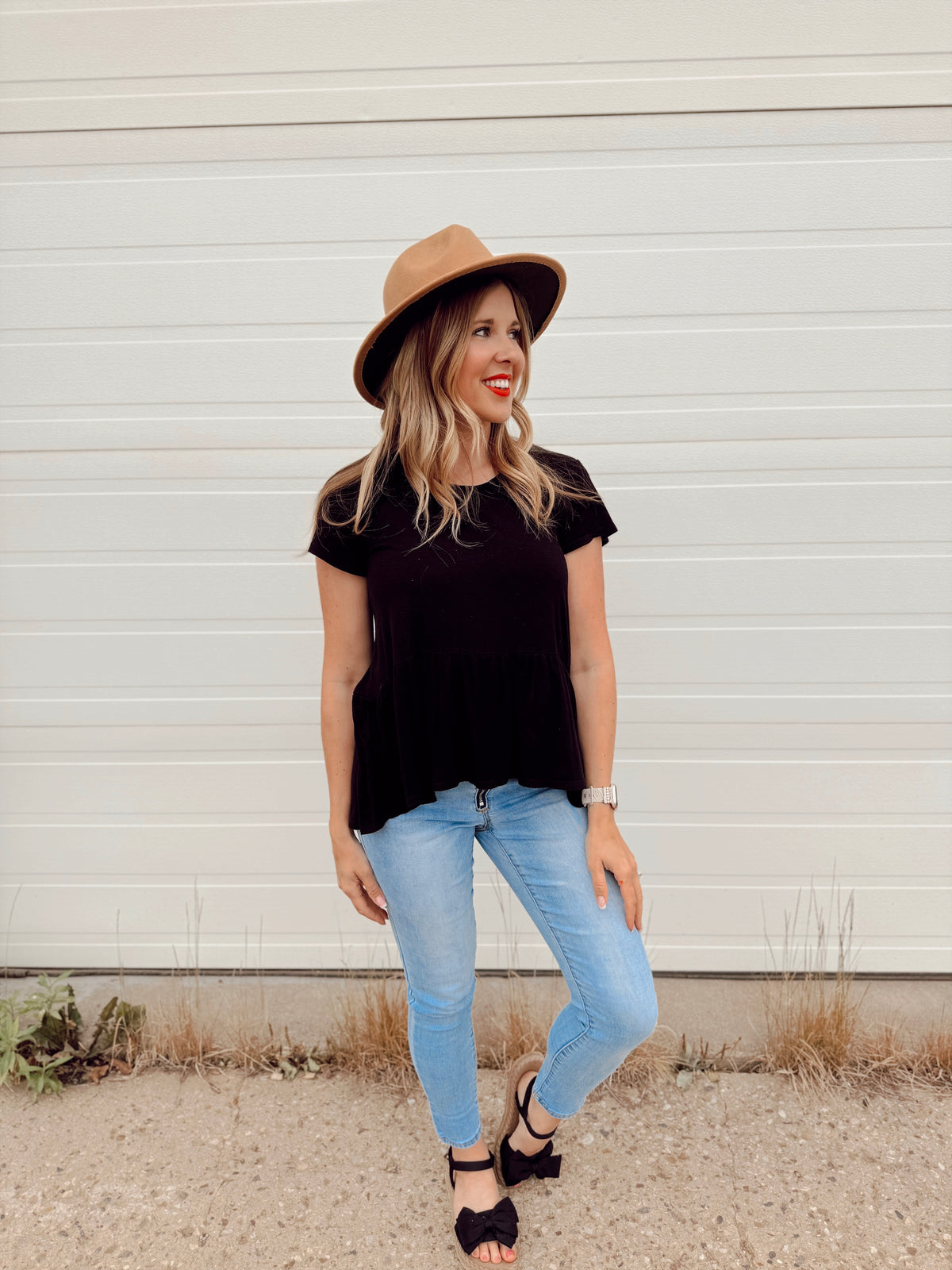Belle Panama Hat | Camel & Olive