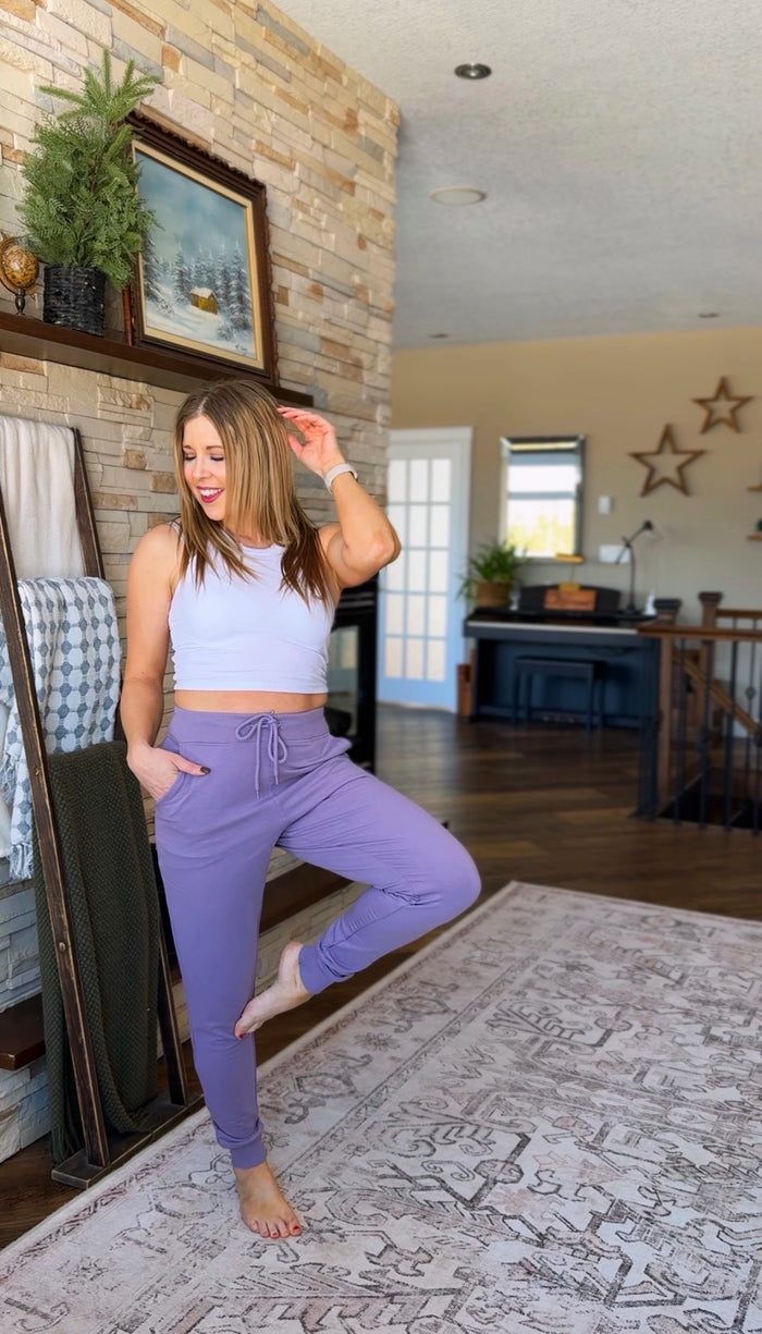 Asher Jogging Pants | Lavender
