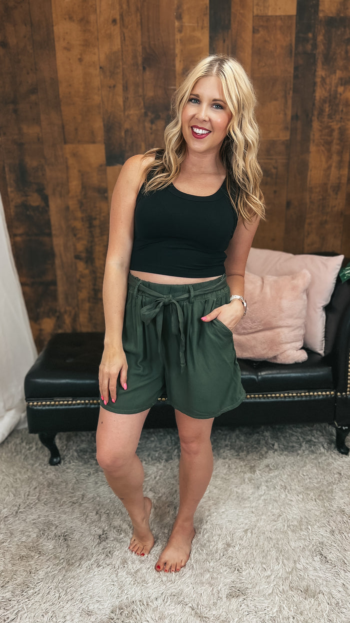 Karlee Shorts | Olive