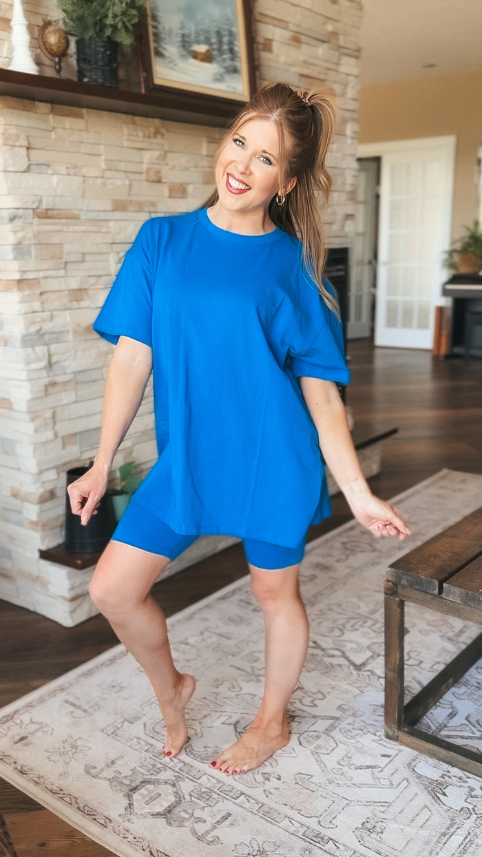Nic Short Set: Ocean Blue