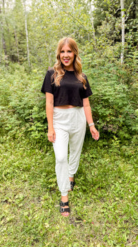 Kyrah Jogging Pants | Heather Grey