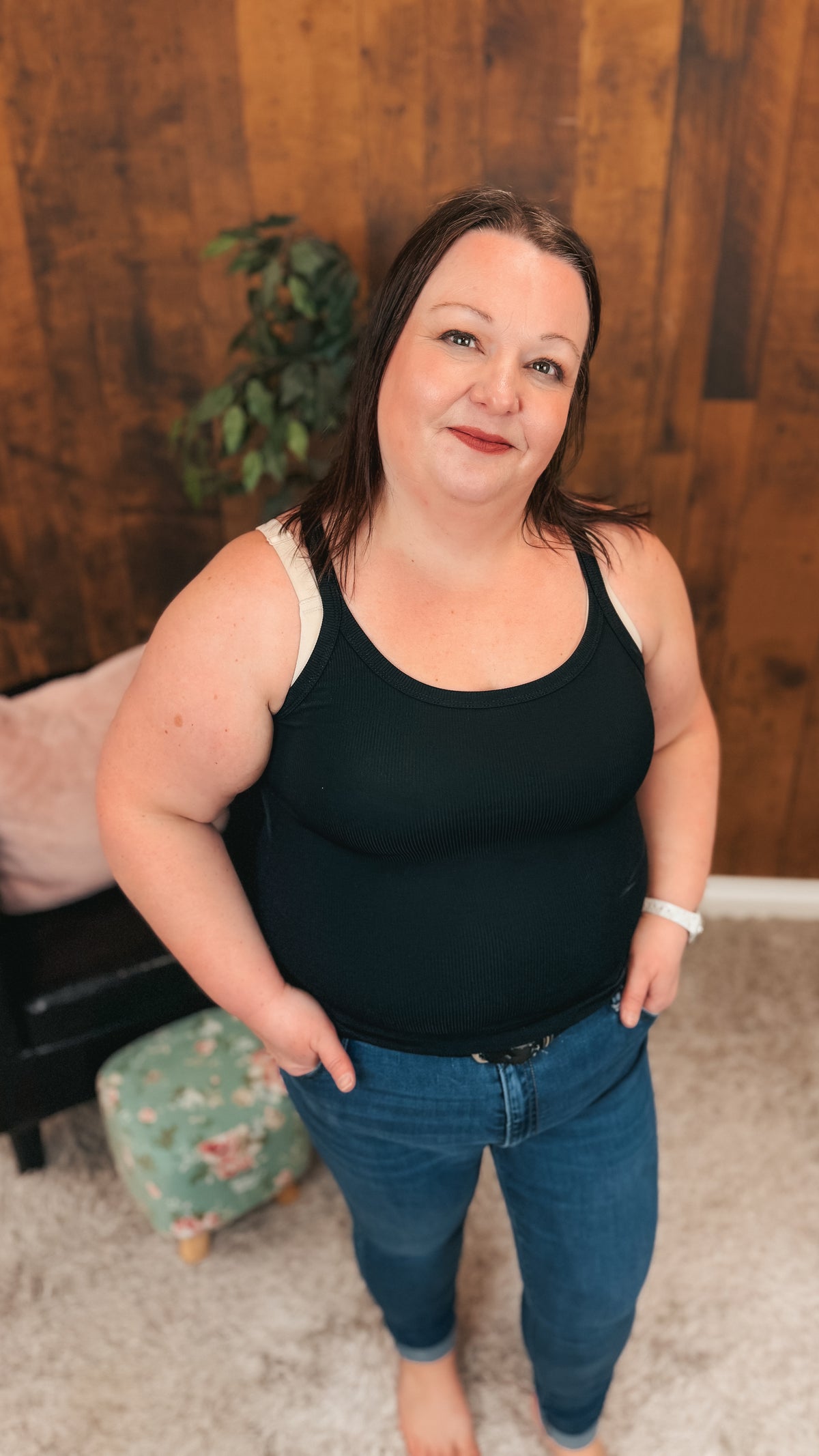 Sabrina Tank Top | Black