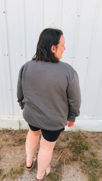 Holly Crewneck | Charcoal
