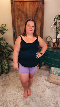 Christa Biker Shorts | Lavender