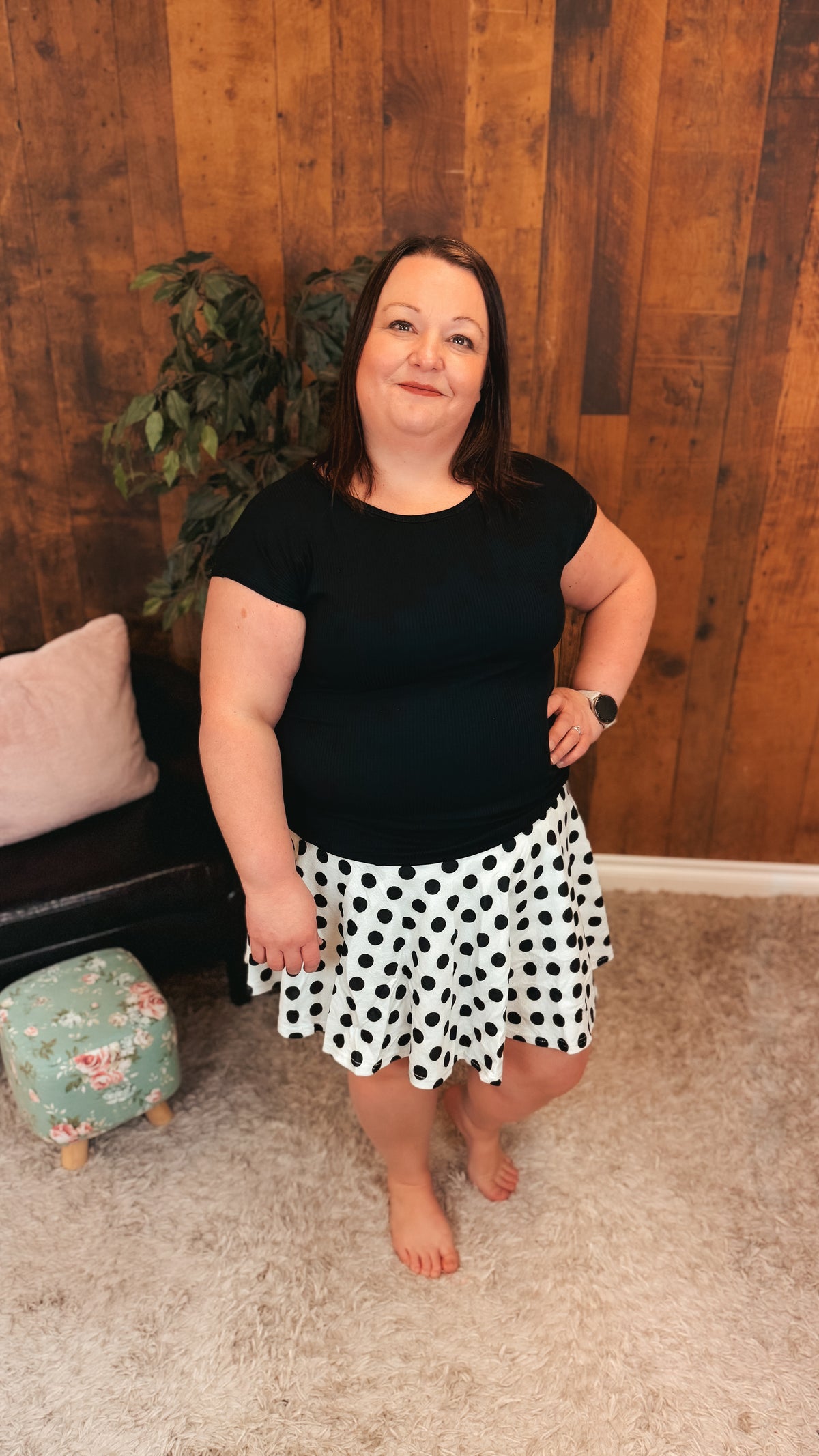Cassandra Skort | Polka Dot