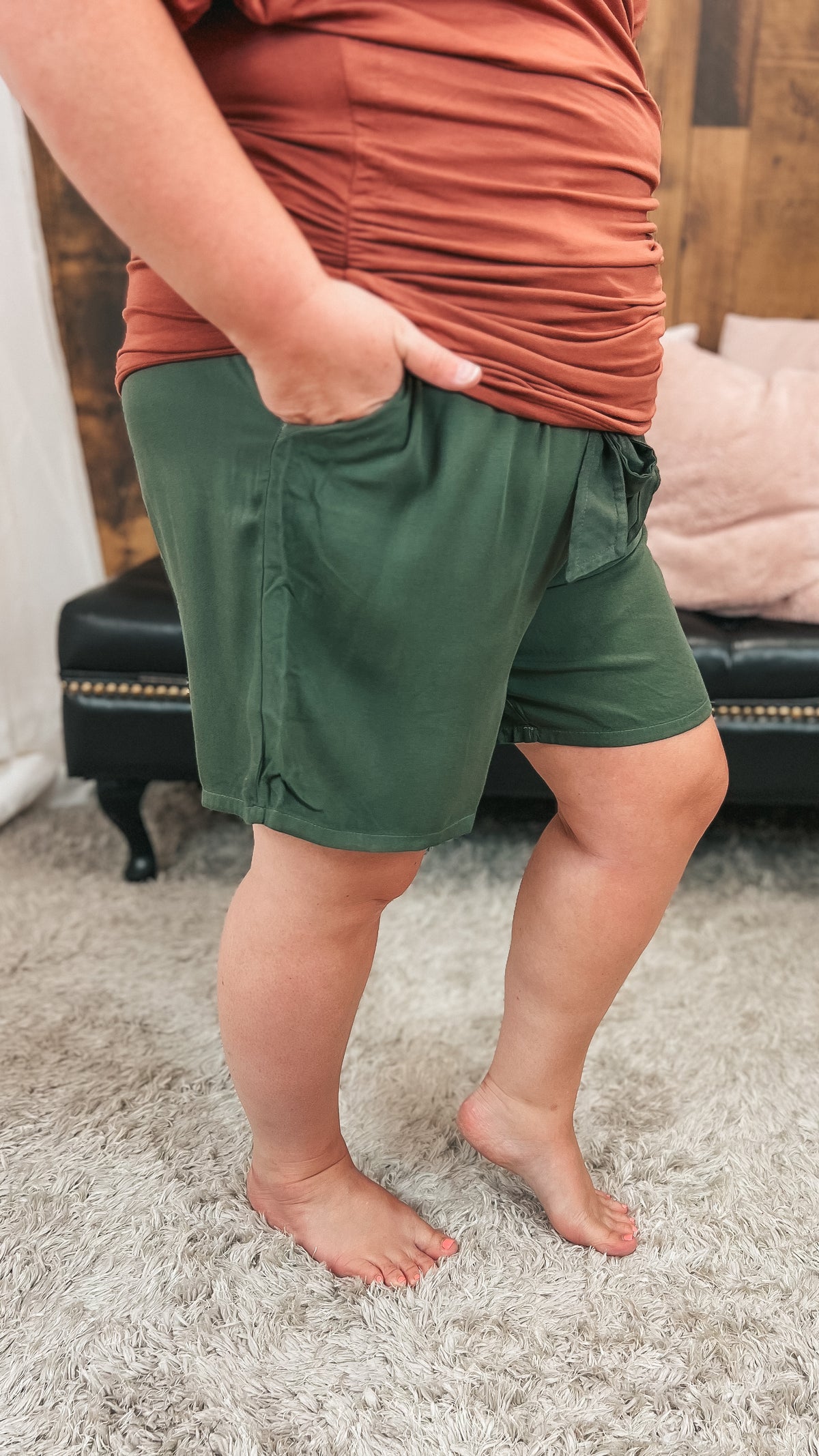 Karlee Shorts | Olive