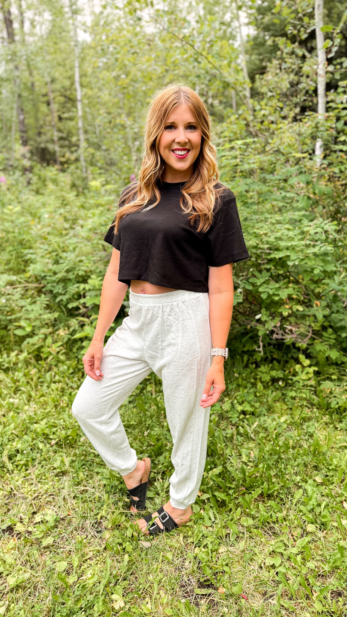 Kyrah Jogging Pants | Heather Grey