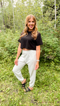 Kyrah Jogging Pants | Heather Grey