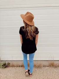 Belle Panama Hat | Camel & Olive
